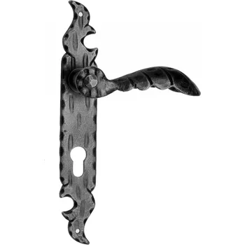 Dveřní kování Kovaná klika na dveře model 14