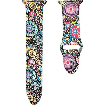 eses Silikonový řemínek pro Apple Watch - Barevný 38mm, 40mm, 41mm