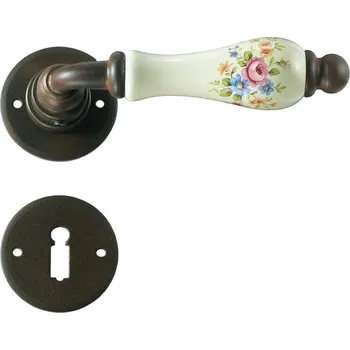 Dveřní kování Kovaná klika ke dveřím model 3-10