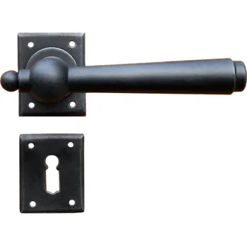 Dveřní kování Kovaná klika ke dveřím model 2909