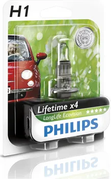 Autožárovka Philips H1 LongLife EcoVision (12258LLECOB1)