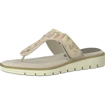 Dámské lodičky Marco Tozzi dámské žabky 2-27101-22 Barva: písková, Velikost: 38