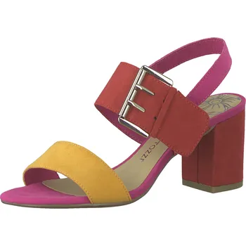 Dámské lodičky Marco Tozzi dámské sandály 2-28323-22 Barva: červená, Velikost: 38