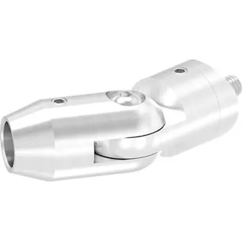 Zábradlí Feldmann Nerezový držák prutové výplně zábradlí - prutů pr.12 mm 50442-240 flexi, na trubku pr.42,4 mm, brus