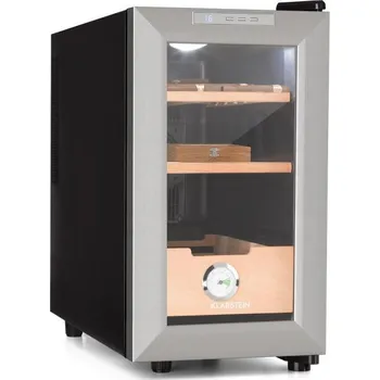 Humidor Klarstein El Presidente 23  černý/stříbrný