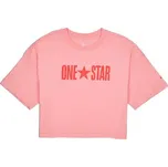 TRIKO CONVERSE One Star Printable Boxy W - růžová - S + při osobním odběru 371 Kč