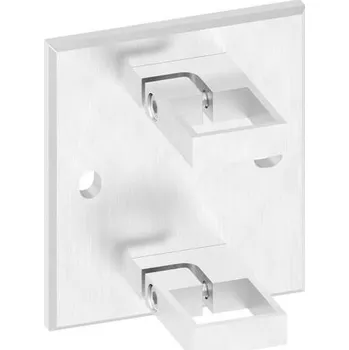 Zábradlí Feldmann 60203-240 - nerezová kotvicí příruba pro jekl pr. 40x40 mm, boční, pro nerezové zábradlí