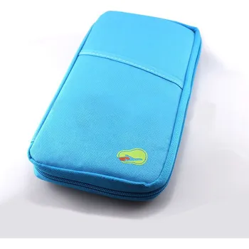 Cestovní organizér na doklady - modrý