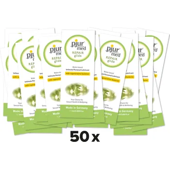 Lubrikační gel Pjur med Repair glide 2ml 50 pack