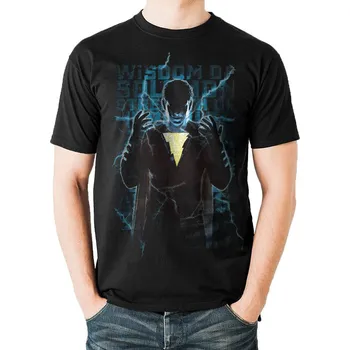 Pánské tričko Tričko Shazam! - Heroic Text Velikost: S