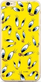 Pouzdro na mobilní telefon Warner Bros Tweety 006 pro Samsung Galaxy S10 žlutý