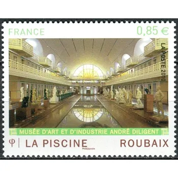Poštovní známka Post France (2010) MiNr. 4865 ** - Francie - André Diligent Muzeum umění a řemesel "La Piscine", Roubaix