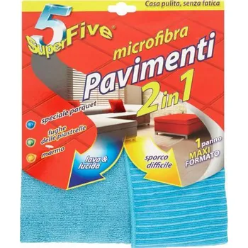 Univerzální čisticí prostředek Orlandi S.p.A. SuperFive Pavimenti microfibra 2 v 1 modrá