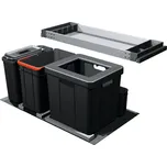Odpadkový koš Franke Sorter 350-90 COMPOSTA, 40 l + 22 l + 5,5 l 121.0307.528
