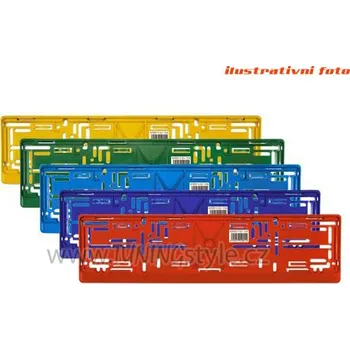 Držák SPZ Držák SPZ/RZ, podložka zelená