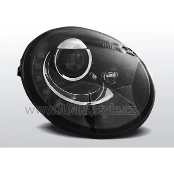 Přední světlomet Přední světla s LED VW New Beetle 98-05 černá