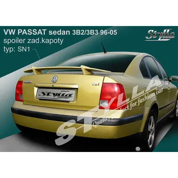 Auto-moto Spoiler zadní kapoty SN1, křídlo Stylla VW Passat sedan 3B 96-00