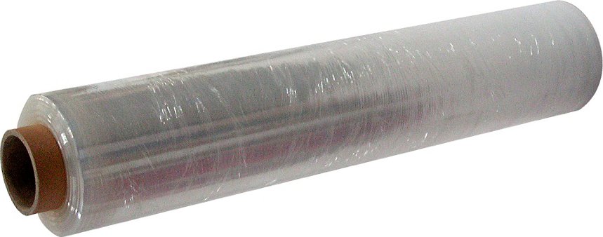 Ruční průtažná stretch fólie 500 mm, 23 my