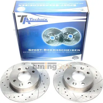 Brzdový kotouč Sportovní brzdové kotouče TATechnix-Přední 238mm Renault Rapid ,Twingo I,Super 5