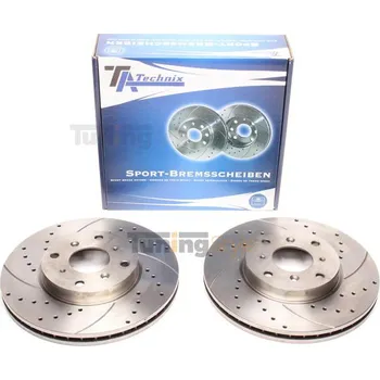 Brzdový systém Sportovní brzdové kotouče TATechnix-Přední 282mm Honda Accord VI