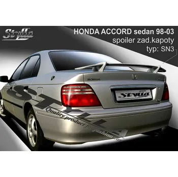 Auto-moto Spoiler zadní kapoty, křídlo Stylla SN3 Honda Accord sedan 98-03