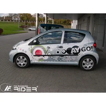 Lišta karosérie Ochranné lišty dveří - Toyota Aygo 5dv. 05-
