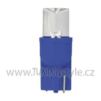 Autožárovka LED žárovka T10 modrá