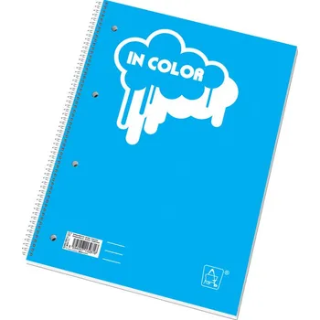 Blok Blok kroužkový IN COLOR - A4 / linka