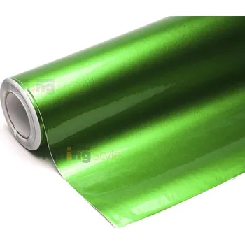 Autodoplněk Folie lesklá s metalickým efektem zelená šíře 1.52m
