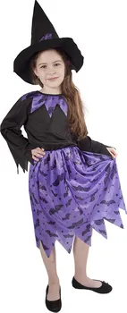 Karnevalový kostým Rappa Čarodějnice fialová M