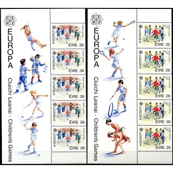 Poštovní známka Irish post (1989) MiNr. 679 - 680 ** - 5-pás - Irsko - Europa