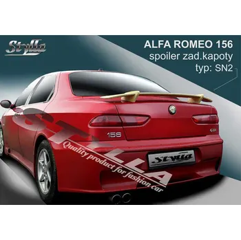 Auto-moto Spoiler zadní kapoty, křídlo Stylla Alfa Romeo 156 sedan 97-05
