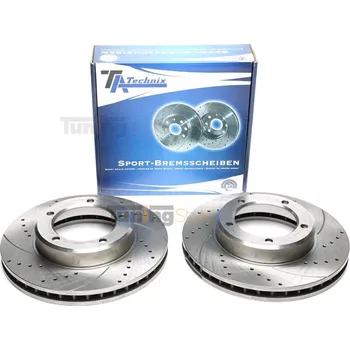 Auto-moto Sportovní brzdové kotouče TATechnix-Přední 313mm Toyota Land Cruiser100