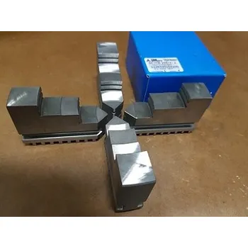 Sklíčidlo Čelisti do univerzálního sklíčidla, tvrdé vnitřní SCNB - 250/4 - 2, ČSN 243850 (TOS. Standartní přesnost, níže výkres s popisem rozměrů)