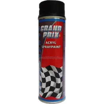 Barva ve spreji MOTIP - Akrylátový lak GRAND PRIX černý lesklý 500ml