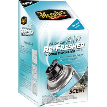 Autokosmetika Meguiars Air Re-Fresher Odor Eliminator - New Car Scent - čistič klimatizace + pohlcovač pachů + osvěžovač vzduchu, 71 g | Meguiar's