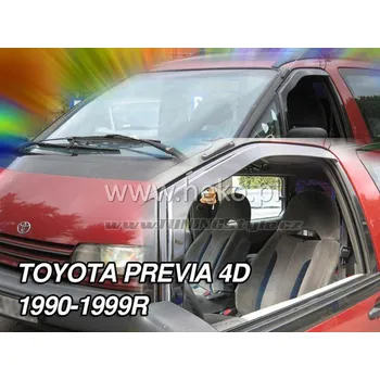 Plexi ofuk oken Protiprůvanové plexi, ofuky skel - Toyota Previa 3/5dv. 90-99 přední krátký