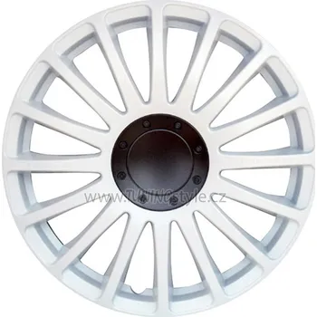 Poklice na kolo Ozdobné kryty kol, poklice 16" GRAND PRIX WHITE