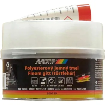 stavební silikon MOTIP Polyesterový jemný tmel 500 g