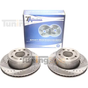Auto-moto Sportovní brzdové kotouče TATechnix-Přední 297,5mm Land Rover Discovery II