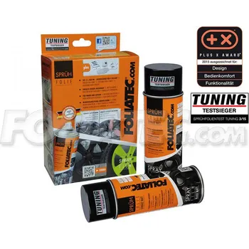 Autolak Folie ve spreji plasti dip FOLIATEC zelená power lesklá 2x400ml