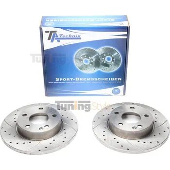 Brzdový systém Sportovní brzdové kotouče TATechnix-Přední 276mm Mercedes-Benz A W169