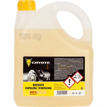 Brzdová kapalina COYOTE Brzdová kapalina DOT3 3l