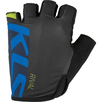 Cyklistické rukavice Kellys Rival modré, L