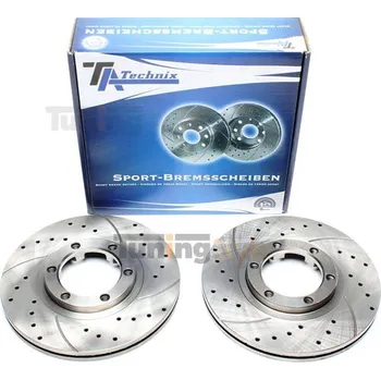 Brzdový systém Sportovní brzdové kotouče TATechnix-Přední 257mm Isuzu Trooper