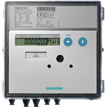 Ultrazvukový měřič tepla Siemens UH50-A38