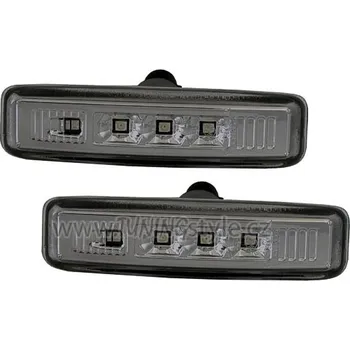 Směrový světlomet Blinkry boční LED BMW E39 95-03 kouřové