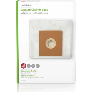 Sáček do vysavače Nedis sáčky pro vysavače Philips Geneva, 4ks + mikrofiltr (DUBG222PHI4)