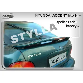 Auto-moto Spoiler zadní kapoty, křídlo Stylla Hyundai Accent htb 94-98