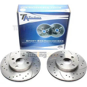 Auto-moto Sportovní brzdové kotouče TATechnix-Přední 255,5mm Toyota Corolla